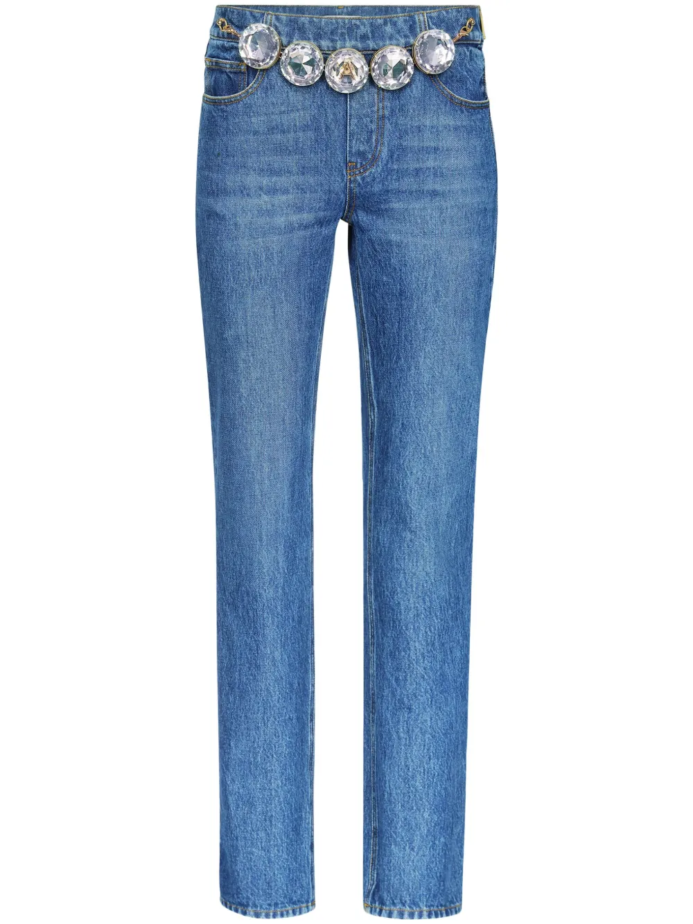 Джинсы Jumbo Crystal прямого кроя AREA, синий
Джинсы Jumbo Crystal прямого кроя AREA, синий