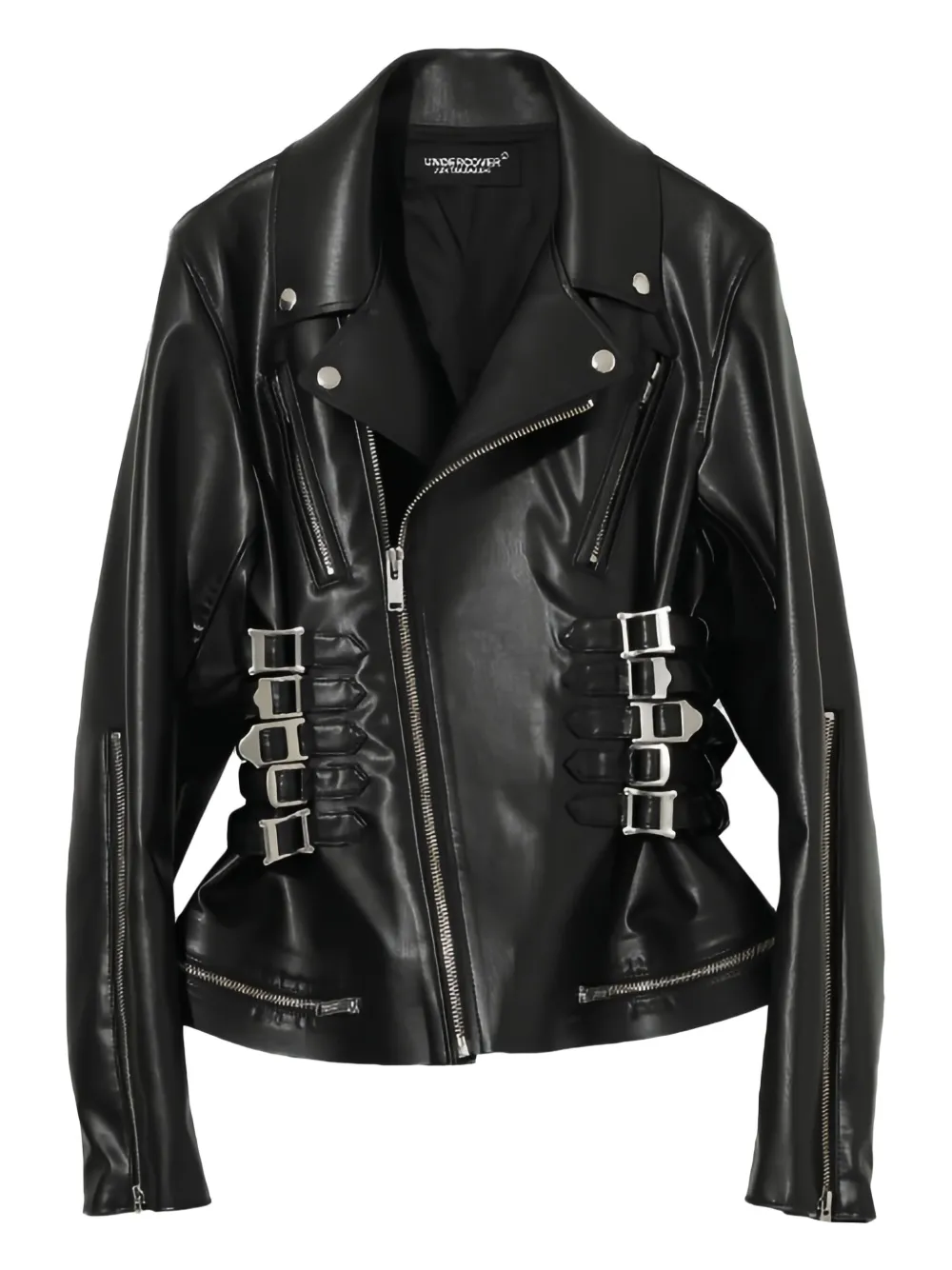 Байкерская куртка с пряжкой Undercover, черный
Байкерская куртка с пряжкой Undercover, черный