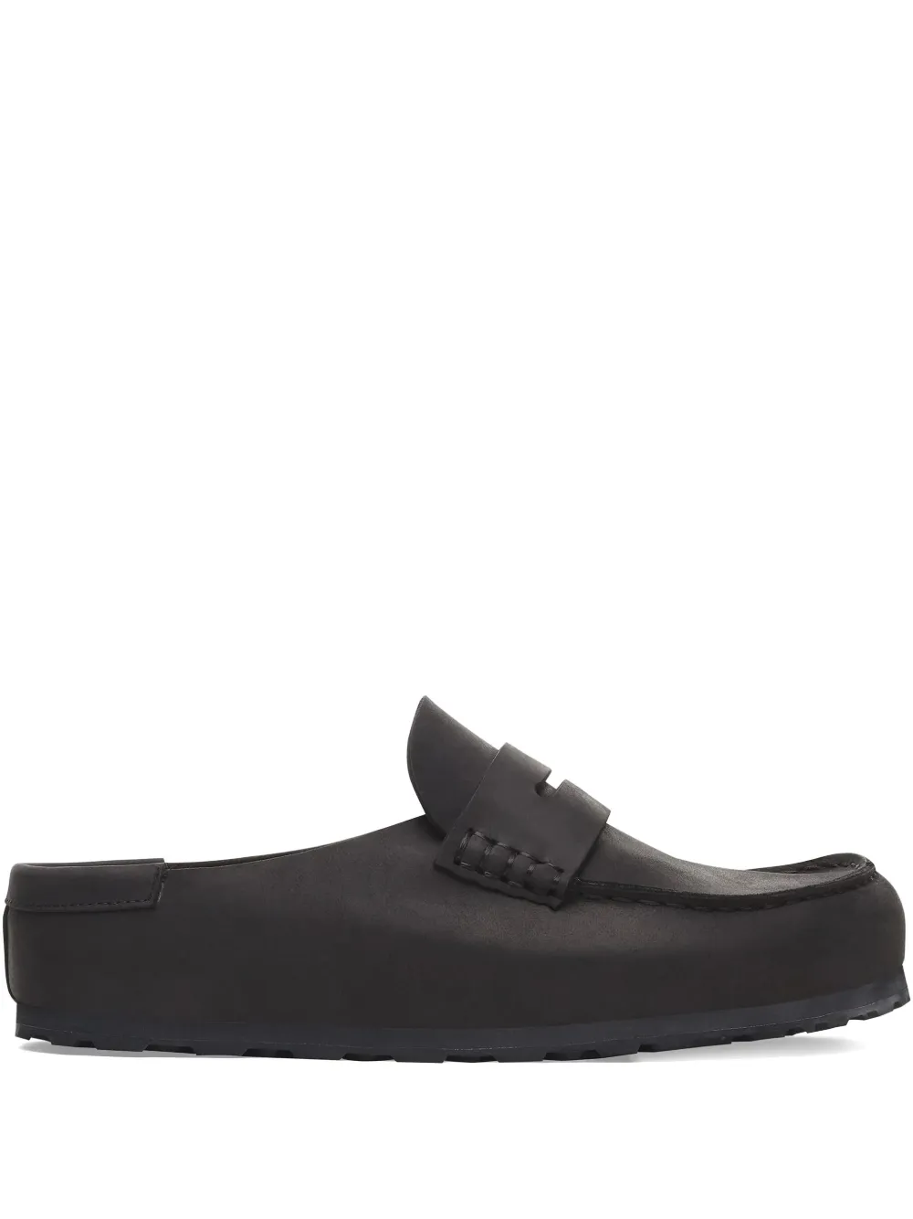Лоферы-сабо с прострочкой Birkenstock, черный
Лоферы-сабо с прострочкой Birkenstock, черный