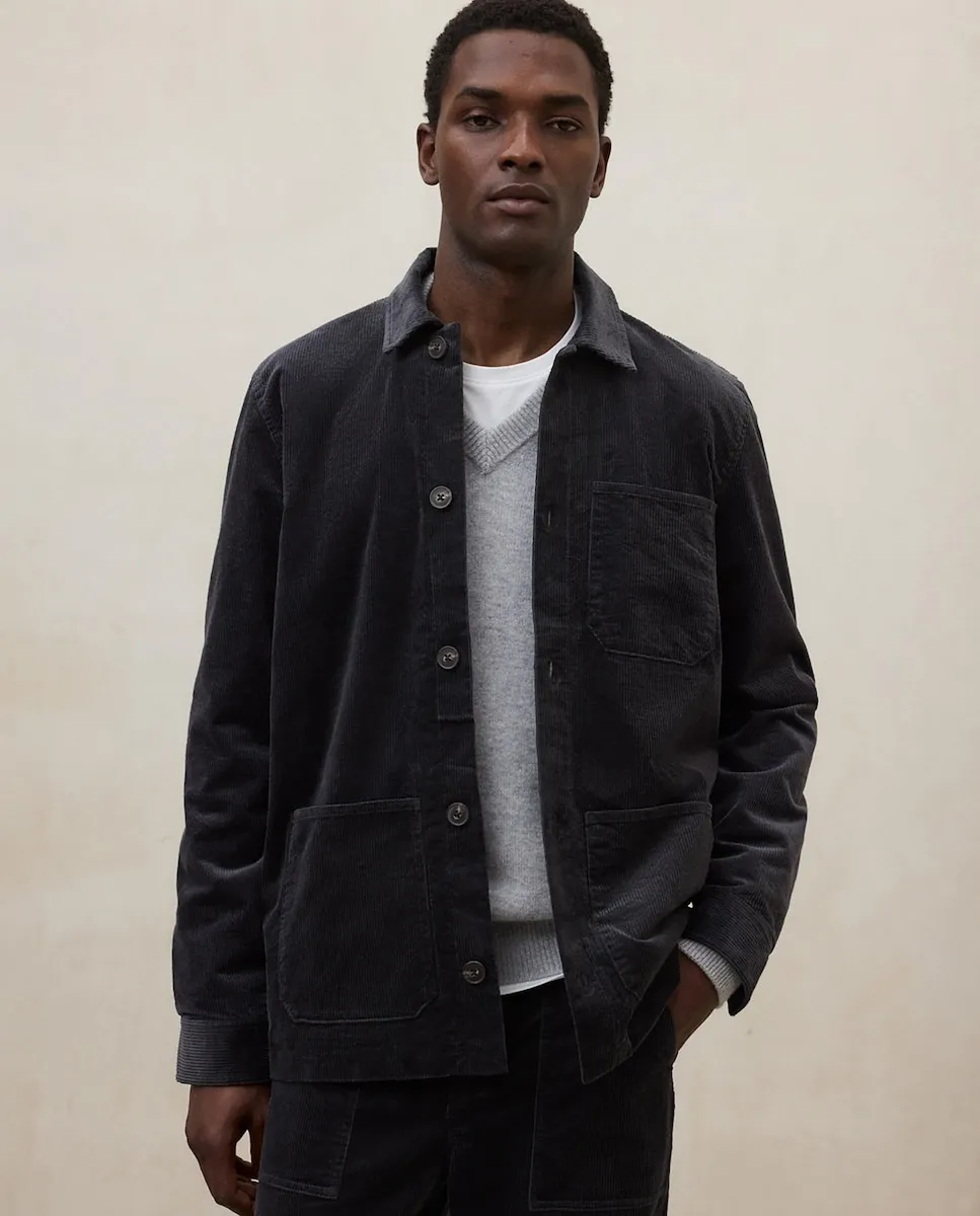 Мужская куртка с пуговицами и воротником-стойкой Ecoalf, темно-серый
Мужская куртка с пуговицами и воротником-стойкой Ecoalf, темно-серый