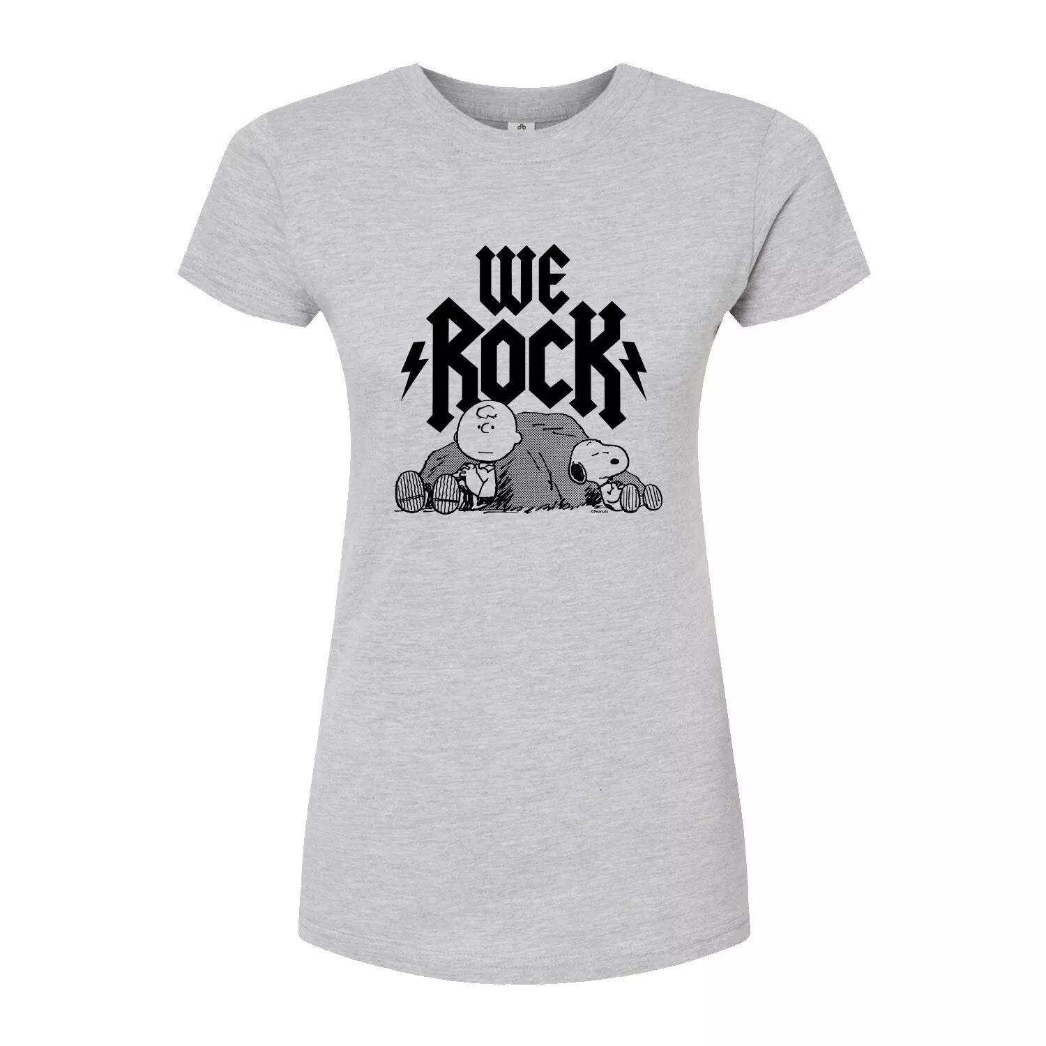 Детская футболка Peanuts Charlie Brown & Snoopy We Rock с графическим рисунком Licensed Character, серый
Детская футболка Peanuts Charlie Brown & Snoopy We Rock с графическим рисунком Licensed Character, серый