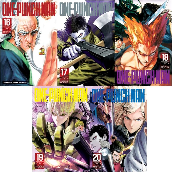 One One-Punch Man Volume 16-20 Collection 5 Books Set (Generic)
One One-Punch Man Volume 16-20 Collection 5 Books Set (Generic)