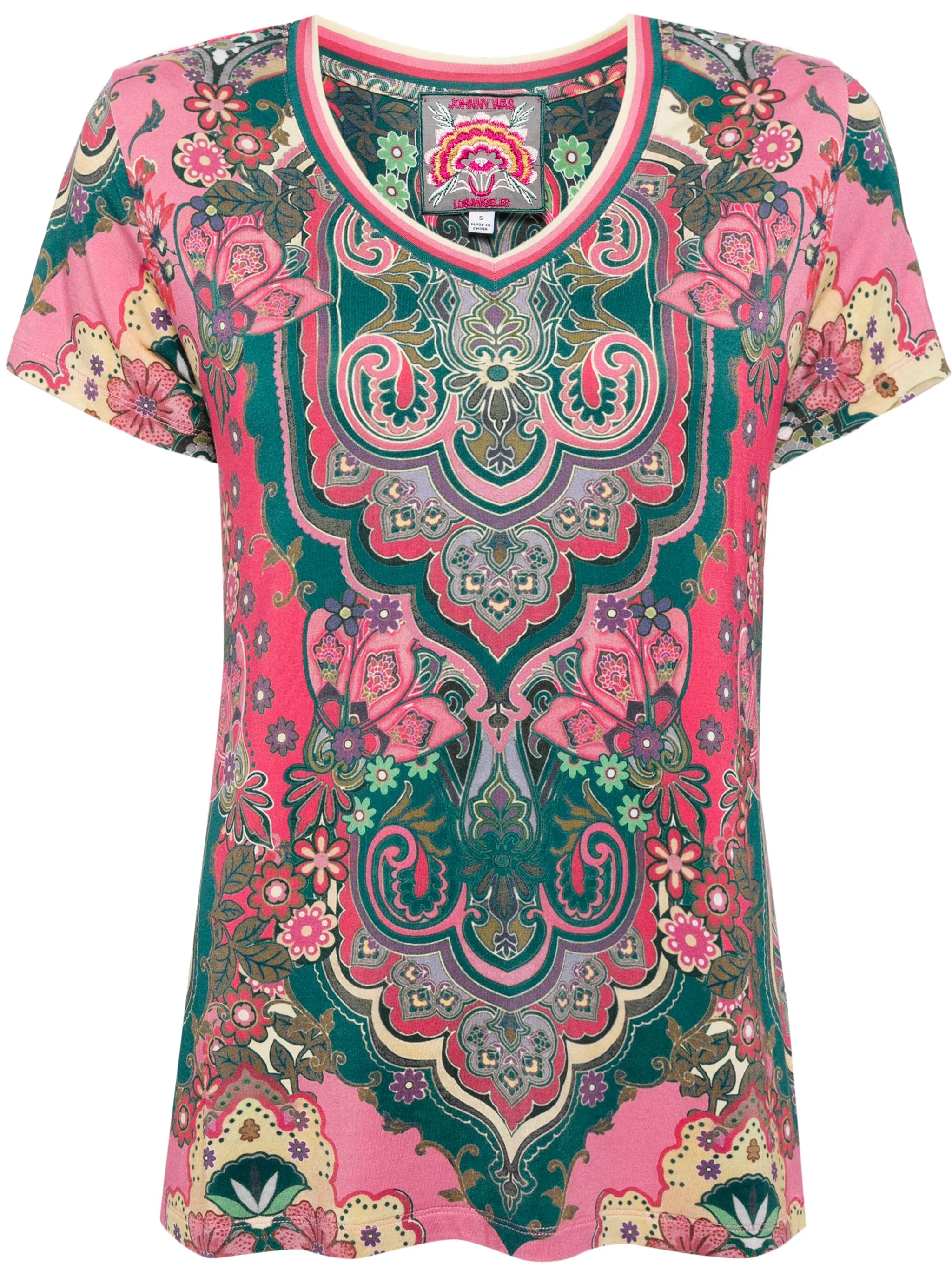 Футболка The Janie Favorite Johnny Was, розовый
Футболка The Janie Favorite Johnny Was, розовый