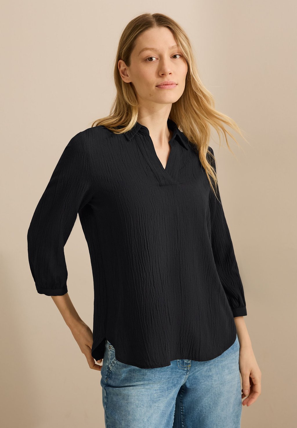 Блуза SEERSUCKER Cecil, черный
Блуза SEERSUCKER Cecil, черный