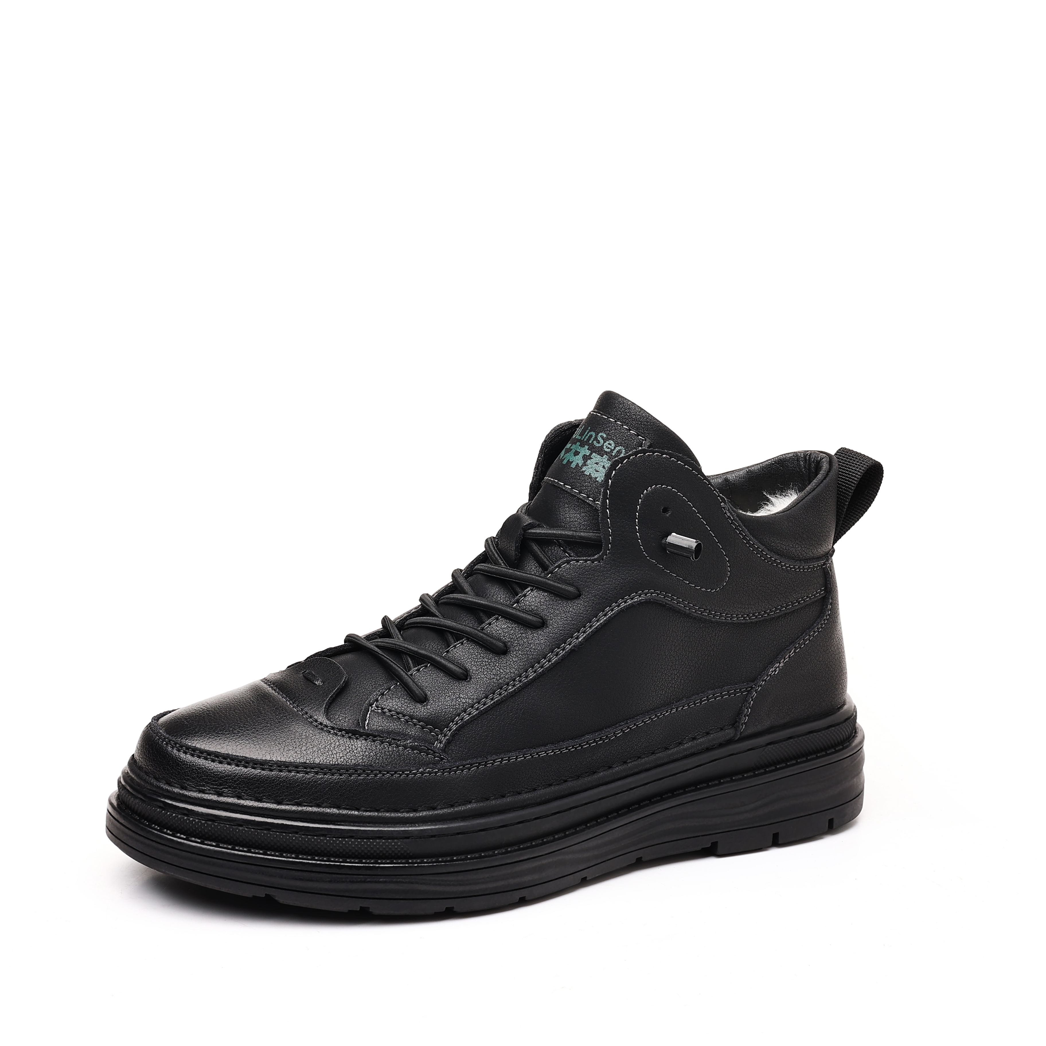 Mulinsen Теплые низкие кроссовки для скейтбординга, мужские, черные
Mulinsen Теплые низкие кроссовки для скейтбординга, мужские, черные