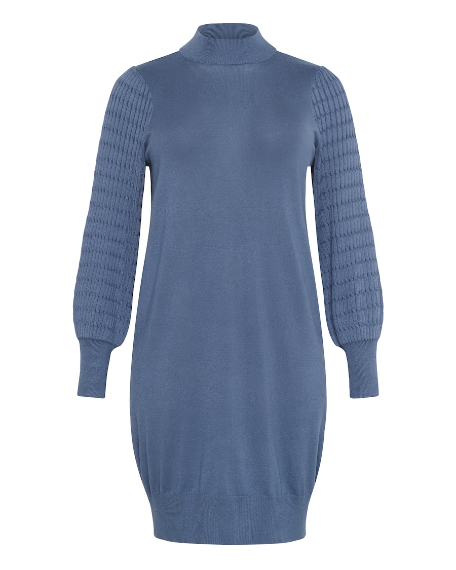 Вязаное платье KAFFE CURVE Lini, синий
Вязаное платье KAFFE CURVE Lini, синий