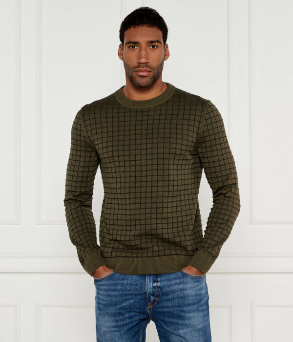 Джемпер мужской Hugo в клетку, зеленый
Джемпер мужской Hugo в клетку, зеленый