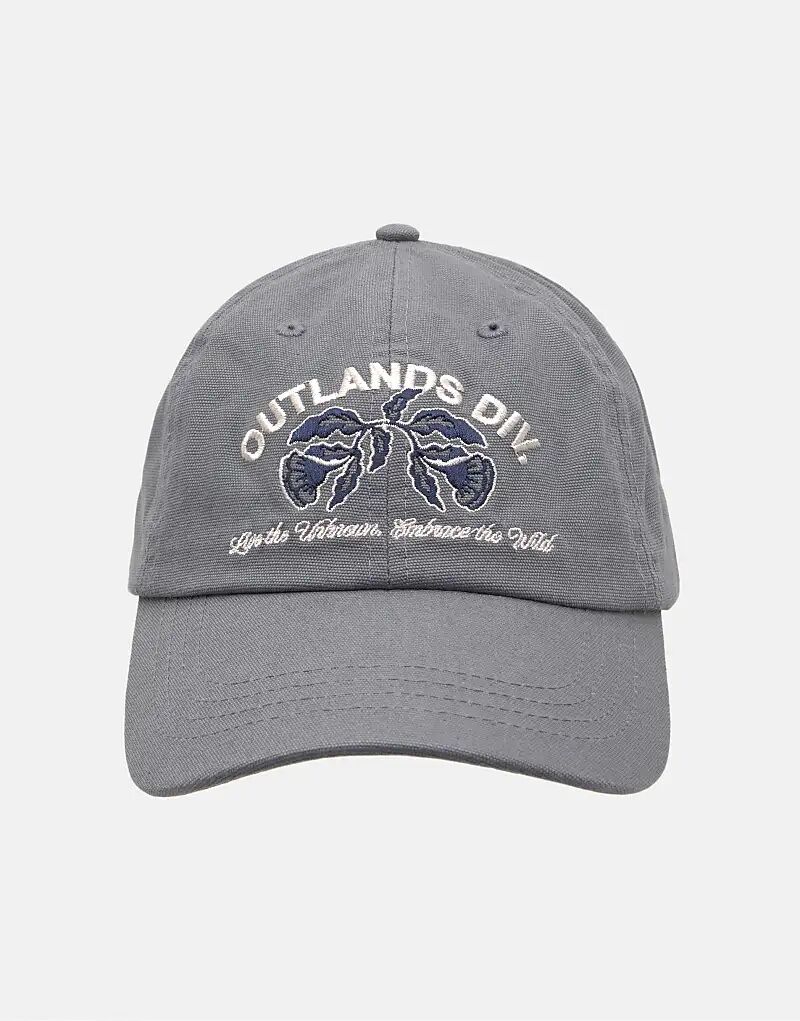 Кепка Pull&Bear Outlands серо-синего цвета
Кепка Pull&Bear Outlands серо-синего цвета