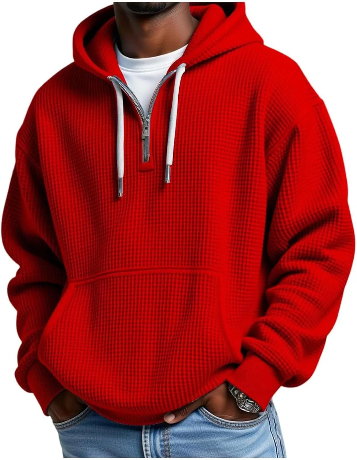 Толстовка с капюшоном и карманами, 1/4 молния, текстурированная ткань kunishi
Толстовка с капюшоном и карманами, 1/4 молния, текстурированная ткань kunishi