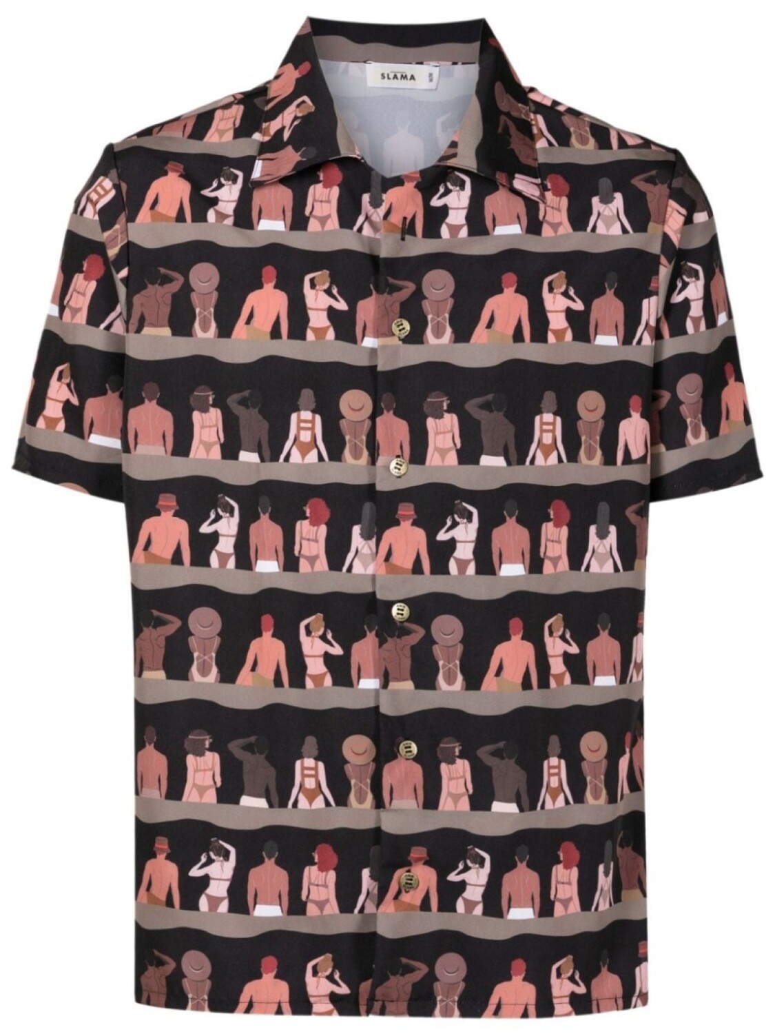 Amir Slama рубашка с графичным принтом, черный
Amir Slama рубашка с графичным принтом, черный