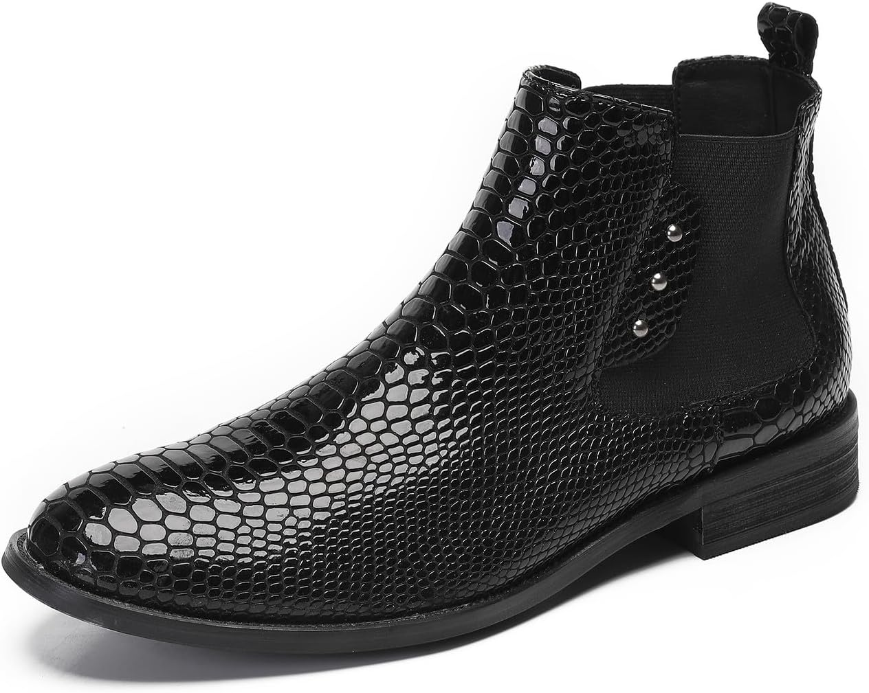 Ботинки Chelsea Santimon Mens, повседневные, для вечеринок, с узором под змею, вестерн, на щиколотке, из натуральной кожи, для свадьбы и выпускного, с молнией и бисером, ковбойские тукседо Чакка, черный
Ботинки Chelsea Santimon Mens, повседневные, для вечеринок, с узором под змею, вестерн, на щиколотке, из натуральной кожи, для свадьбы и выпускного, с молнией и бисером, ковбойские тукседо Чакка, черный