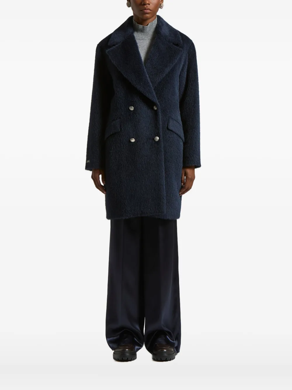 Двубортное пальто Peserico, синий
Двубортное пальто Peserico, синий