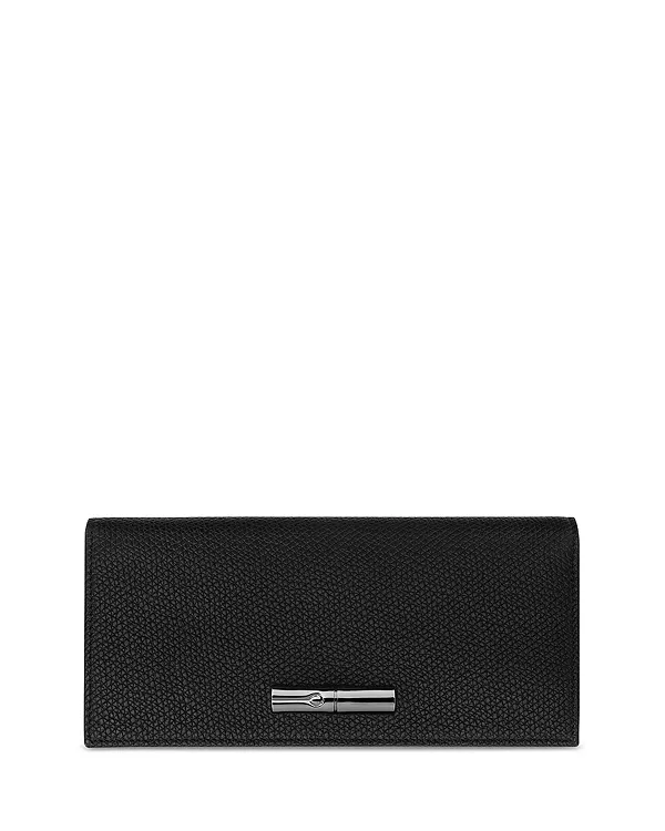 Кожаный кошелек Le Roseau Continental Longchamp, черный
Кожаный кошелек Le Roseau Continental Longchamp, черный