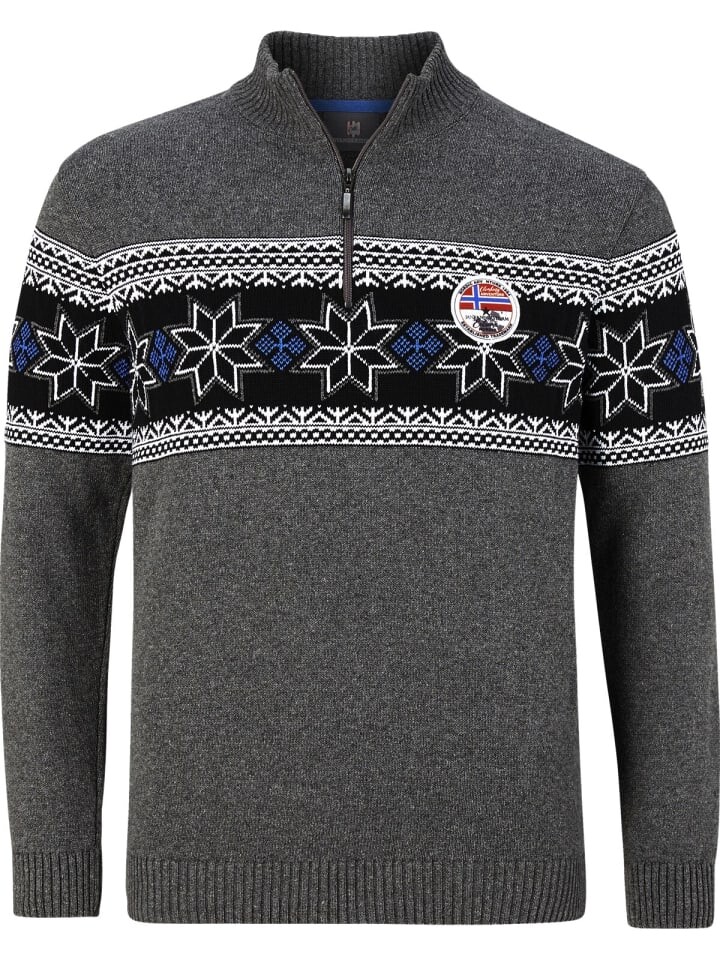 Пуловер Jan Vanderstorm, темно-серый
Пуловер Jan Vanderstorm, темно-серый