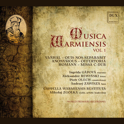 CD диск Vanhal / Gapova / Olech: Musica Warmiensis 1
CD диск Vanhal / Gapova / Olech: Musica Warmiensis 1