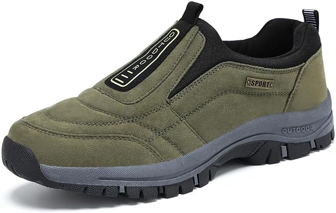 Мужские удобные водонепроницаемые ортопедические прогулочные и походные ботинки Swzec, зеленый
Мужские удобные водонепроницаемые ортопедические прогулочные и походные ботинки Swzec, зеленый