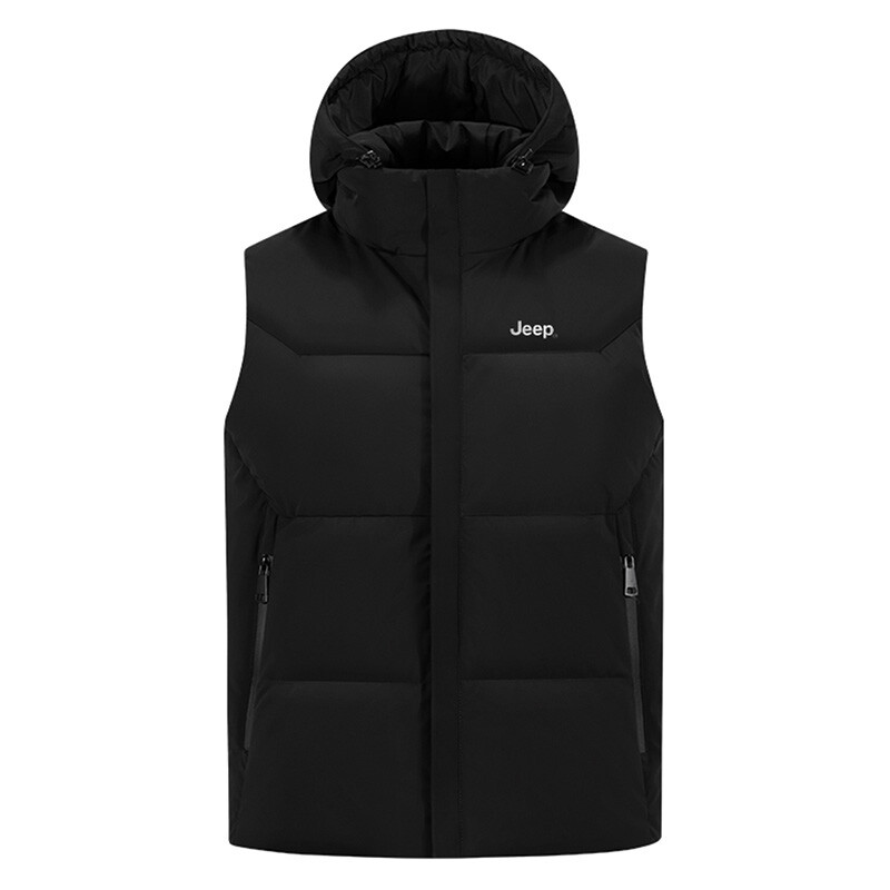 Жилет унисекс Jeep, черный
Жилет унисекс Jeep, черный
