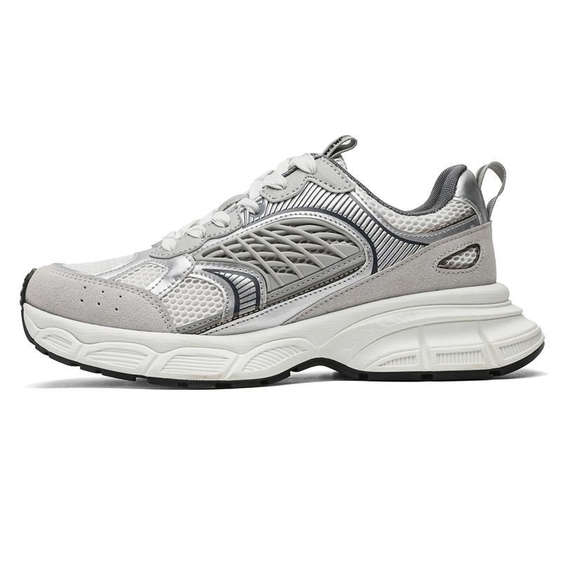 JKEM Амортизирующие кроссовки с противоскользящими и износостойкими свойствами мужские низкие массивные бело-серые, цвет White Gray
JKEM Амортизирующие кроссовки с противоскользящими и износостойкими свойствами мужские низкие массивные бело-серые, цвет White Gray