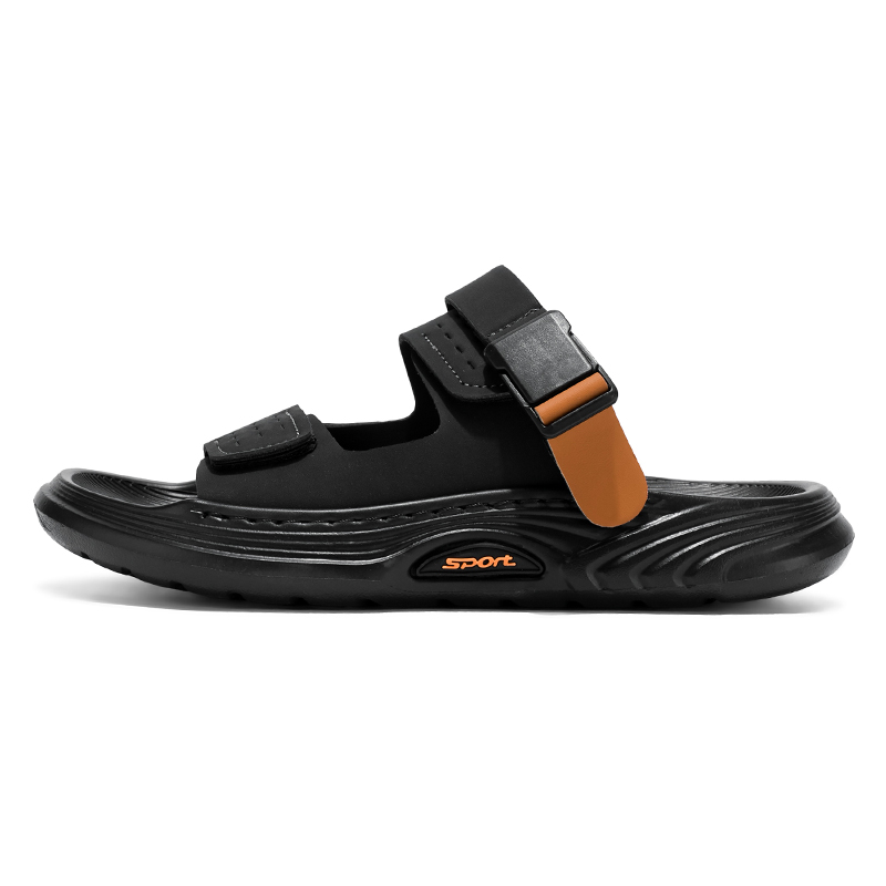 Тапочки-слайды мужские с противоскользящей подошвой MUSNODO, Black
Тапочки-слайды мужские с противоскользящей подошвой MUSNODO, Black