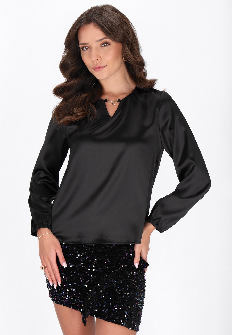 Блуза faina Blouse, Black
Блуза faina Blouse, Black