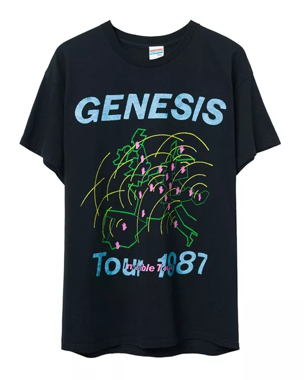 Футболка унисекс Genesis Invisible Touch Tour 1987 Flea Market Junk Food Clothing, черный
Футболка унисекс Genesis Invisible Touch Tour 1987 Flea Market Junk Food Clothing, черный
