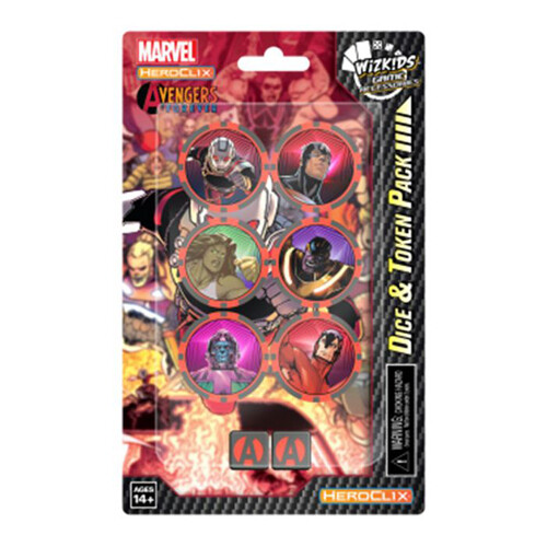 Фигурки Avengers Forever Dice & Token Pack Ant-Man: Marvel Heroclix WizKids
Фигурки Avengers Forever Dice & Token Pack Ant-Man: Marvel Heroclix WizKids