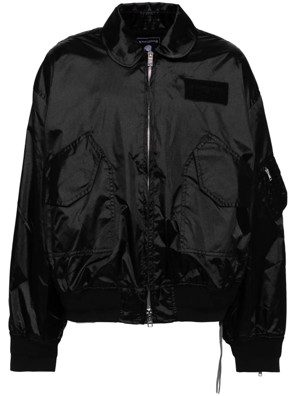 Куртка-рубашка с вышитым логотипом Mastermind World 
Куртка-рубашка с вышитым логотипом Mastermind World