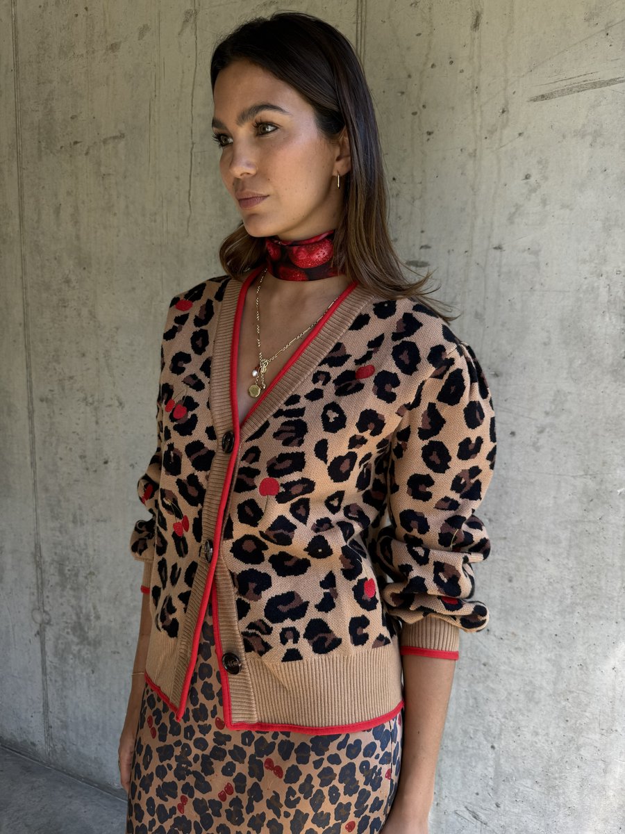 Кардиган Never Fully Dressed CHERRY LEOPARD , Brown
Кардиган Never Fully Dressed CHERRY LEOPARD , Brown