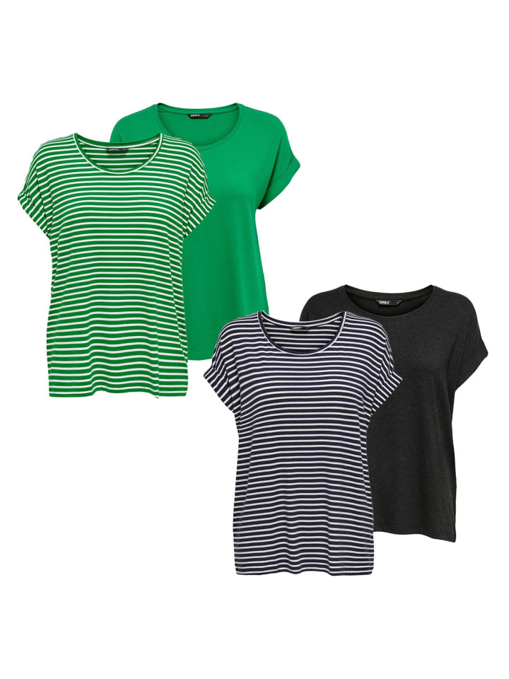 ONLY Набор из 4 разноцветных футболок MOSTER
ONLY Набор из 4 разноцветных футболок MOSTER