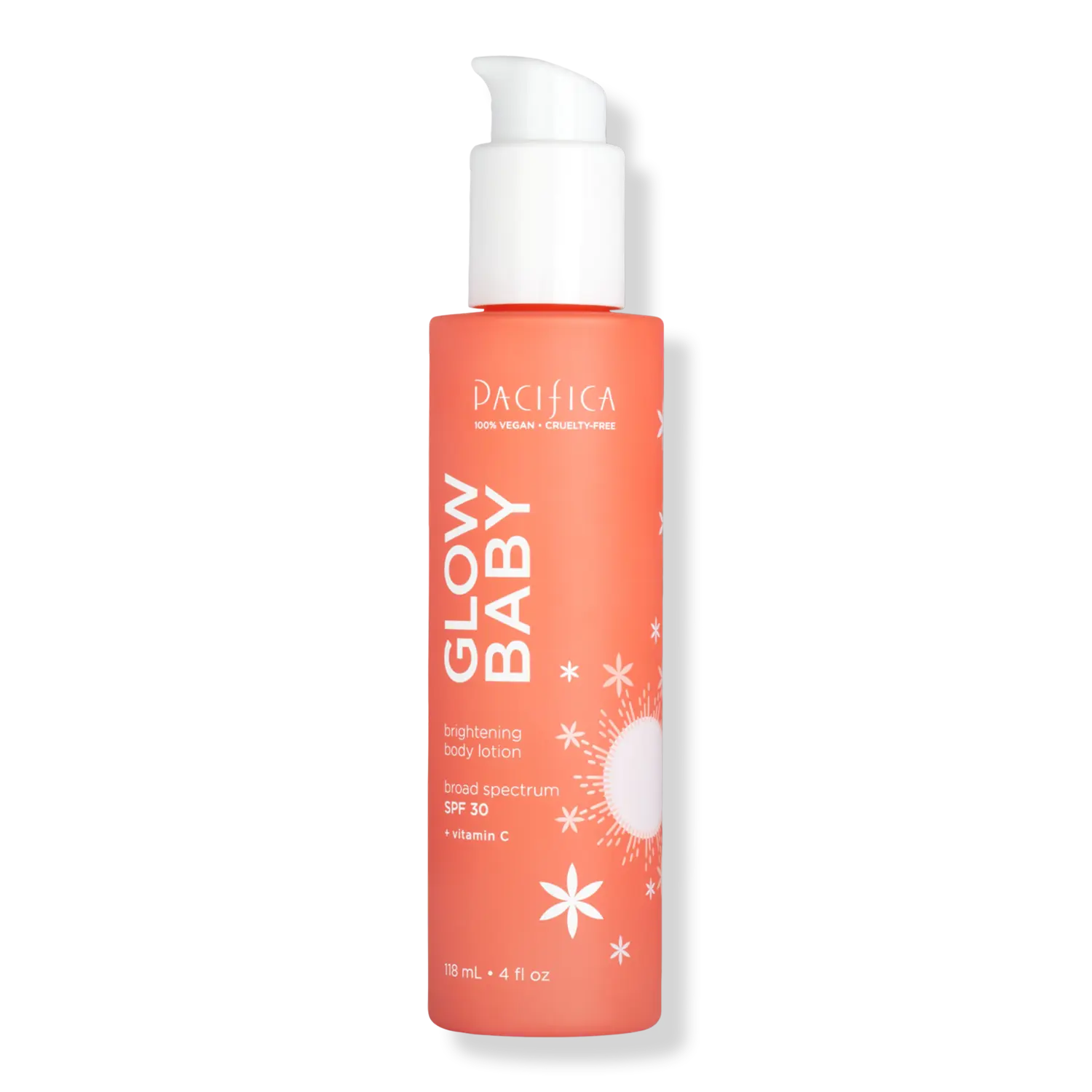 Детский осветляющий лосьон для тела Glow Baby с витамином С и SPF 30 Pacifica
Детский осветляющий лосьон для тела Glow Baby с витамином С и SPF 30 Pacifica