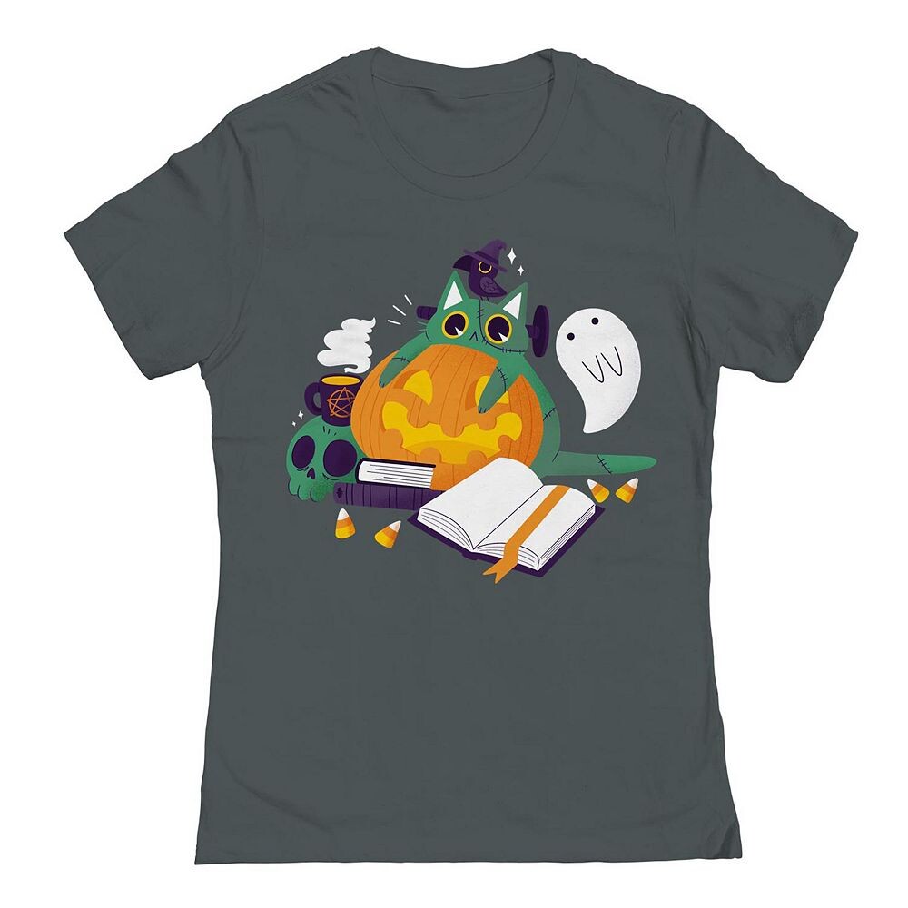 Футболка Junior's Frankenkitty с рисунком Хэллоуина, цвет Heavy Metal
Футболка Junior's Frankenkitty с рисунком Хэллоуина, цвет Heavy Metal