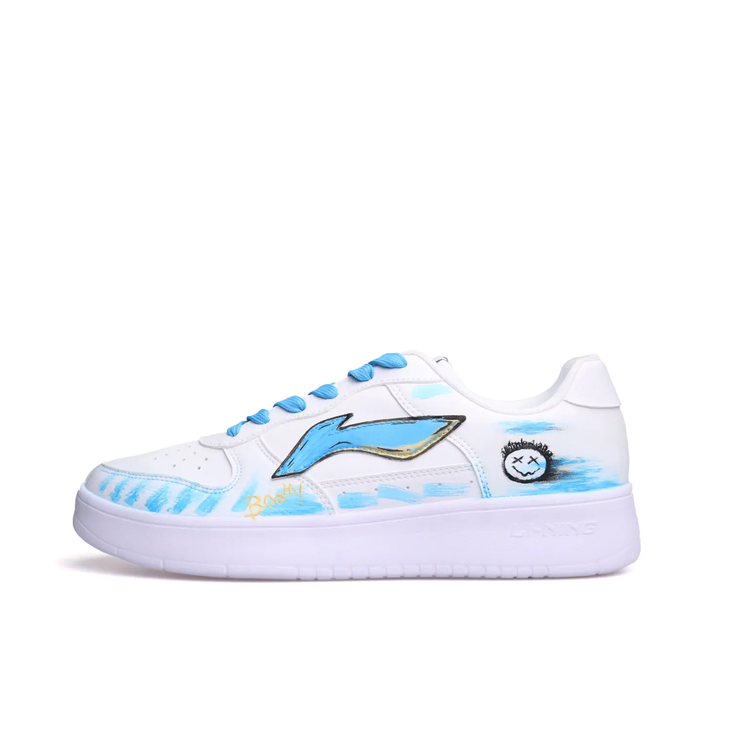 LINING Лининг Понтун Боутс нескользящие, износостойкие, легкие низкие скейтерские кроссовки мужские бело-синие, цвет White Blue
LINING Лининг Понтун Боутс нескользящие, износостойкие, легкие низкие скейтерские кроссовки мужские бело-синие, цвет White Blue