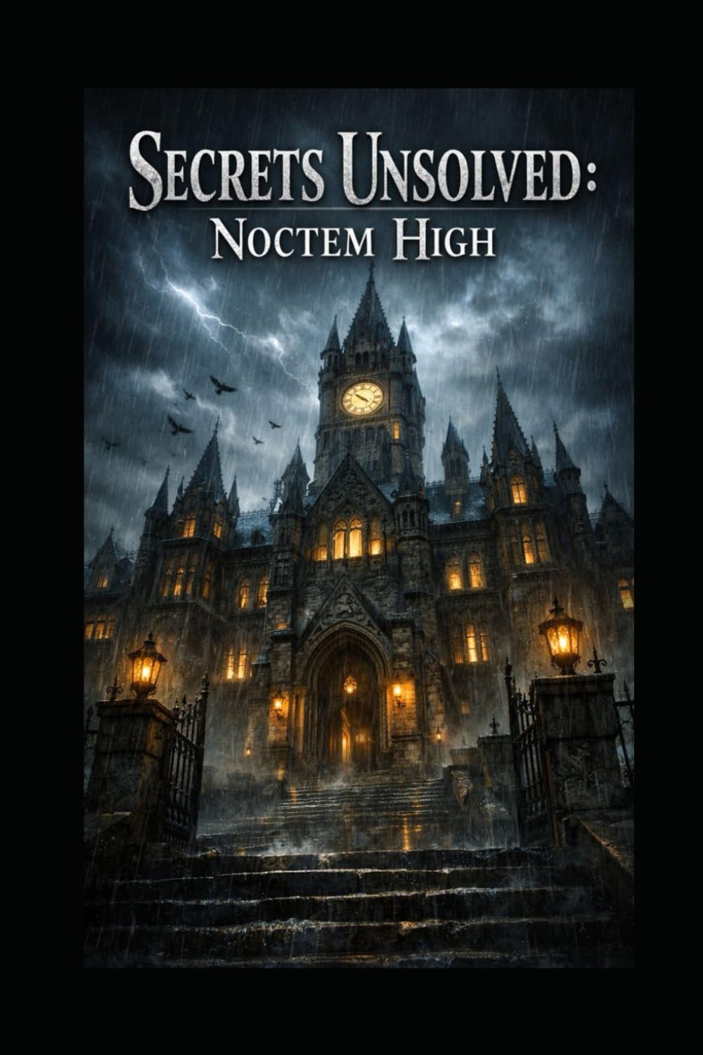 Secrets Unsolved: Noctem High: Secrets Unsolved: Noctem High | Fantasy book | YA novel | 6x9 inches | Dialogue/ script style for better imagery (Independently published)
Secrets Unsolved: Noctem High: Secrets Unsolved: Noctem High | Fantasy book | YA novel | 6x9 inches | Dialogue/ script style for better imagery (Independently published)