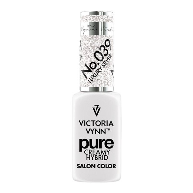 Лак для ногтей Victoria Vynn Pure Creamy Hybrid 039 Luxury Silver, 8 мл 
Лак для ногтей Victoria Vynn Pure Creamy Hybrid 039 Luxury Silver, 8 мл