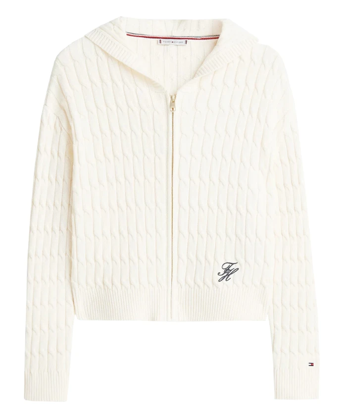 Худи с косами и застежкой-молнией Tommy Hilfiger, бежевый
Худи с косами и застежкой-молнией Tommy Hilfiger, бежевый