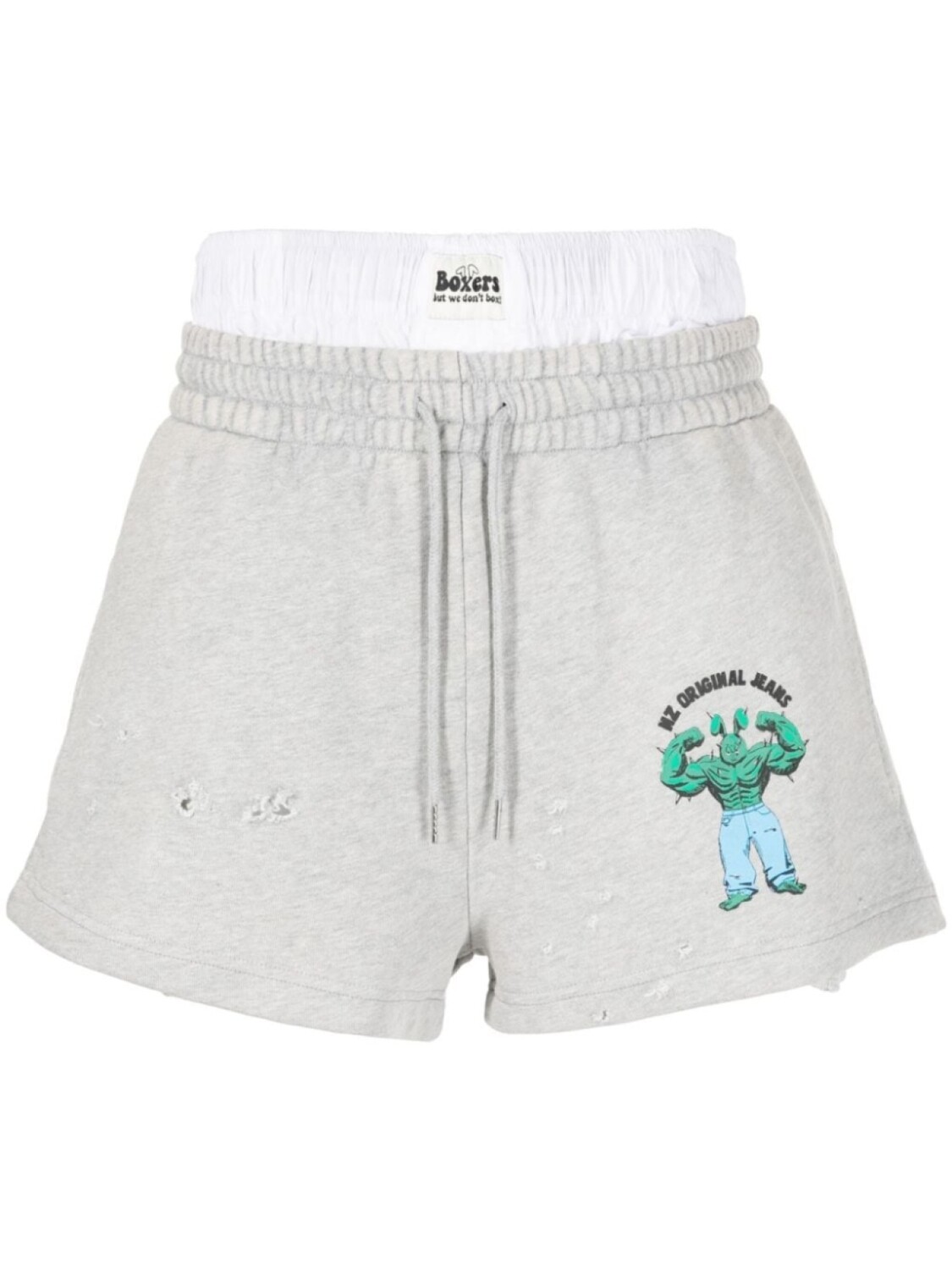 Спортивные шорты с кулиской Natasha Zinko, серый
Спортивные шорты с кулиской Natasha Zinko, серый