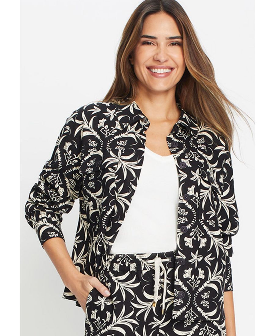 Женская куртка с декоративным принтом Olsen, Black
Женская куртка с декоративным принтом Olsen, Black