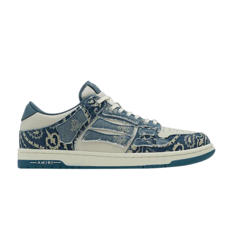 Кроссовки Amiri Amiri Skel Top Low 'Bandana Jacquard - Denim', синий
Кроссовки Amiri Amiri Skel Top Low 'Bandana Jacquard - Denim', синий