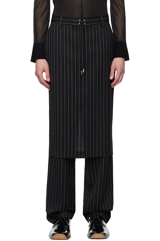 Брюки к костюму со шнуровкой Jean Paul Gaultier, мультиколор
Брюки к костюму со шнуровкой Jean Paul Gaultier, мультиколор