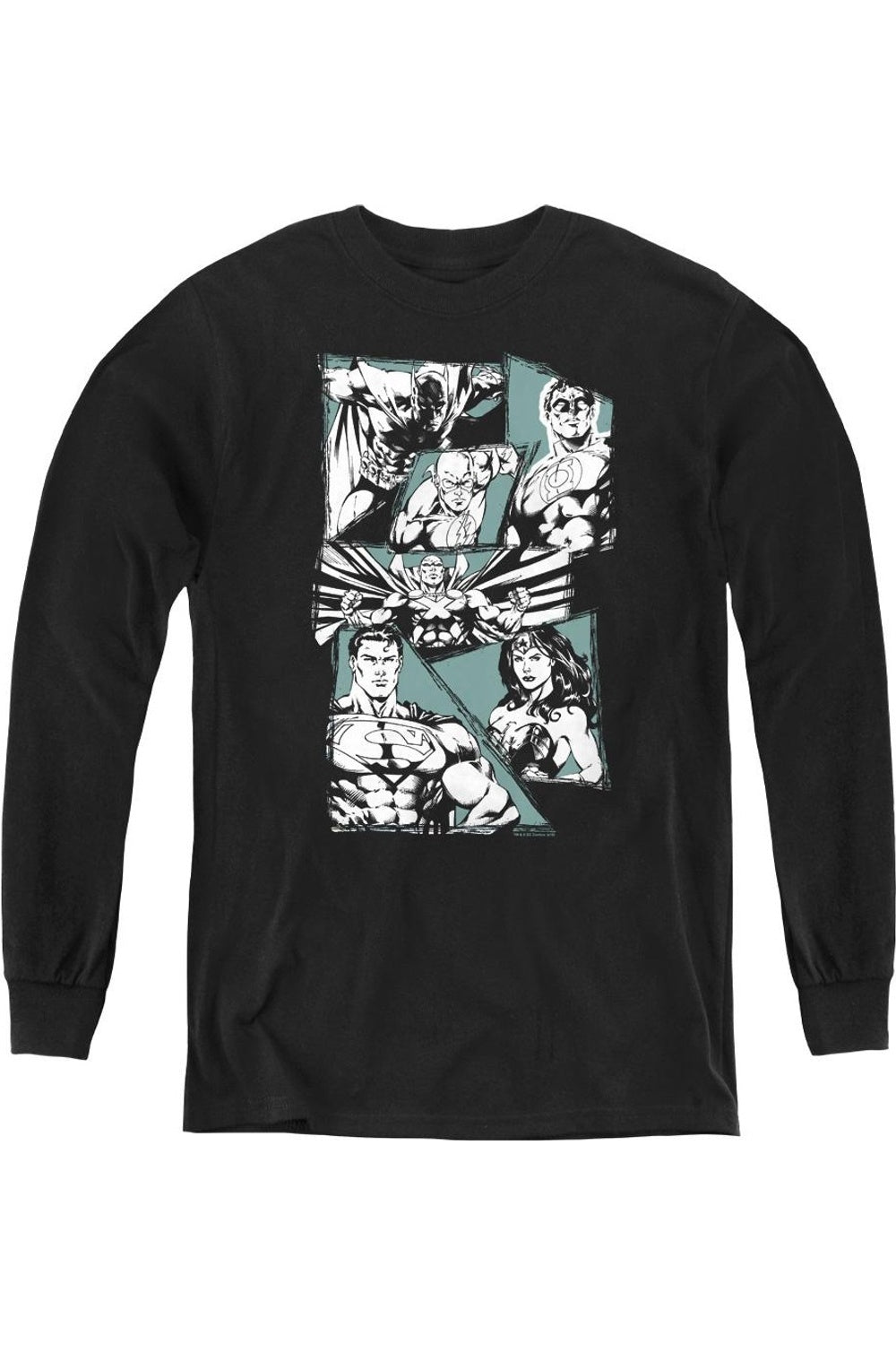 Футболка с длинным рукавом "Лига справедливости Америки" для детей Gildan, черный
Футболка с длинным рукавом "Лига справедливости Америки" для детей Gildan, черный