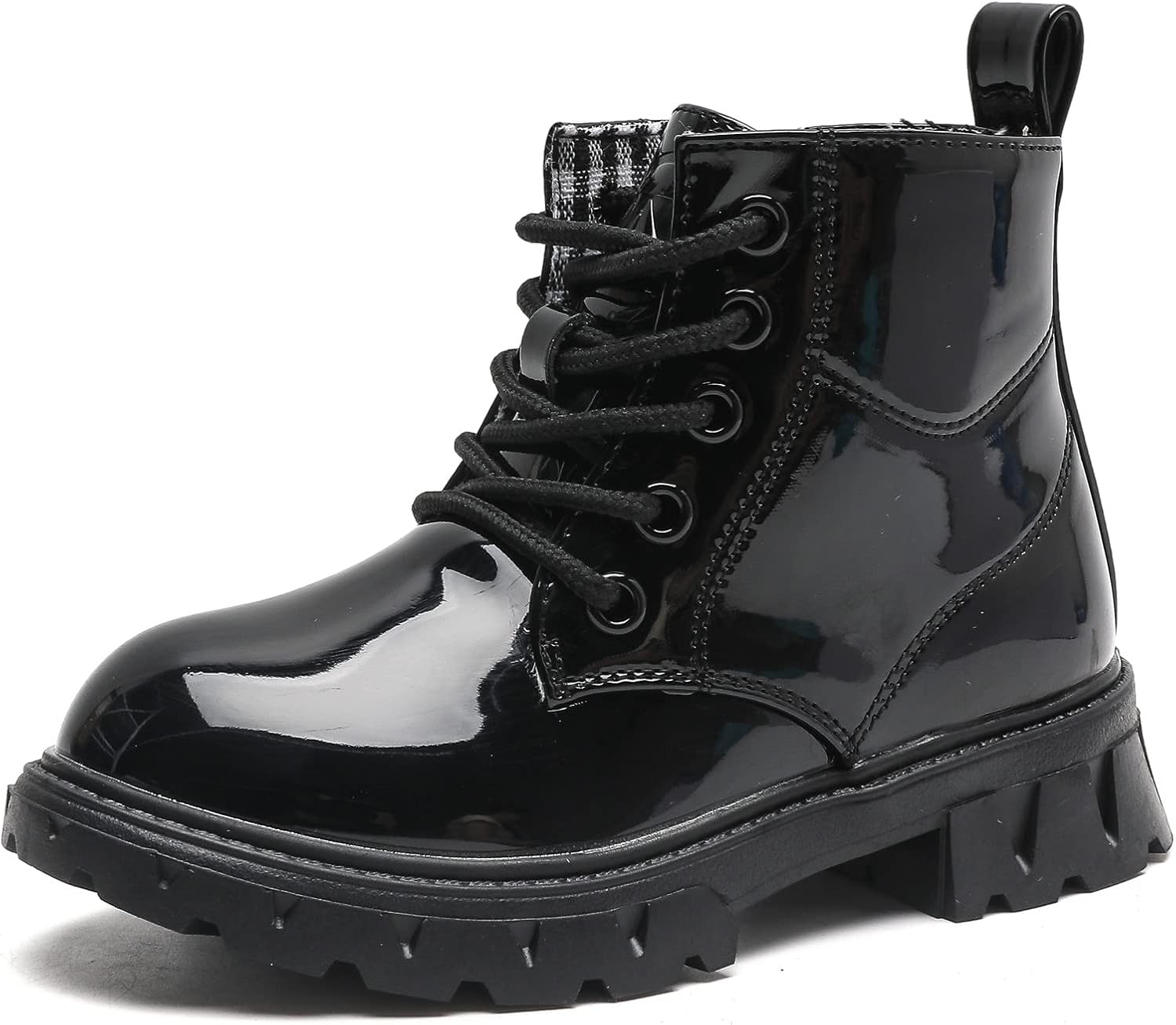 Ботинки kkdom для мальчиков и девочек, водонепроницаемые, на шнурках, с боковой молнией, высокие, боевые (для малышей/маленьких детей/старших детей), Black
Ботинки kkdom для мальчиков и девочек, водонепроницаемые, на шнурках, с боковой молнией, высокие, боевые (для малышей/маленьких детей/старших детей), Black