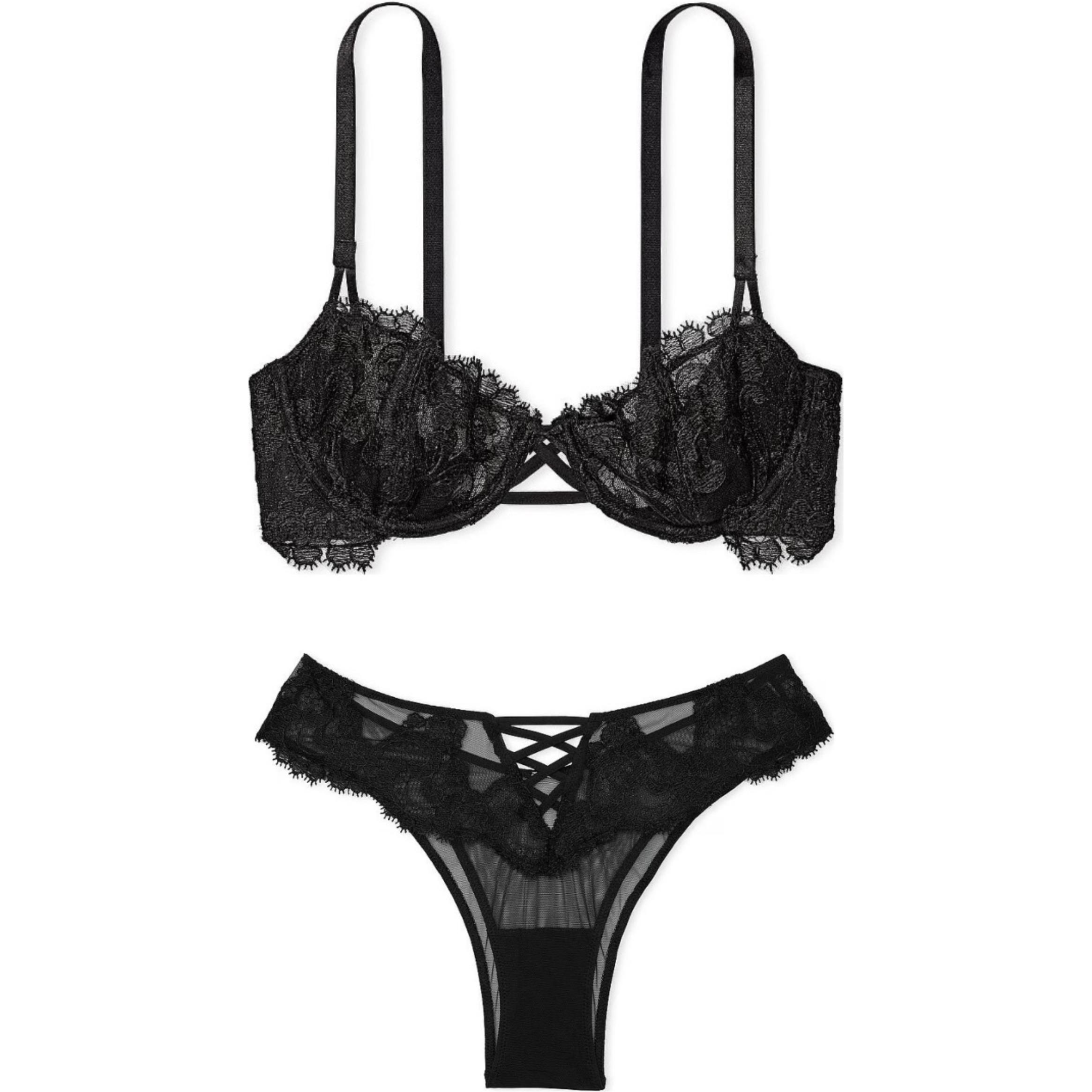 Victoria's Secret Женский комплект нижнего белья черный
Victoria's Secret Женский комплект нижнего белья черный