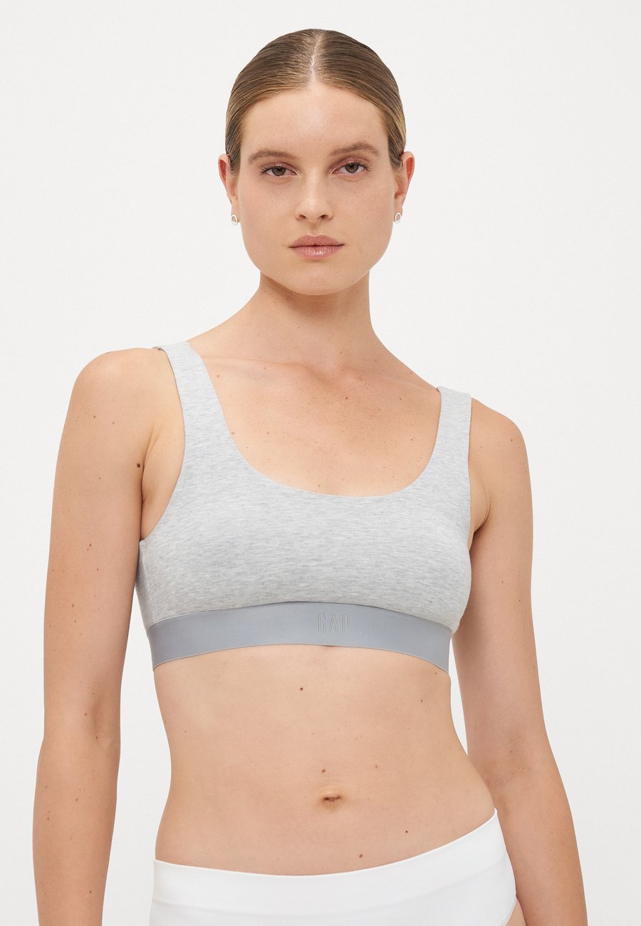 Бюстье GAP LOGO BRALETTE, Light Heather Grey/Grey
Бюстье GAP LOGO BRALETTE, Light Heather Grey/Grey