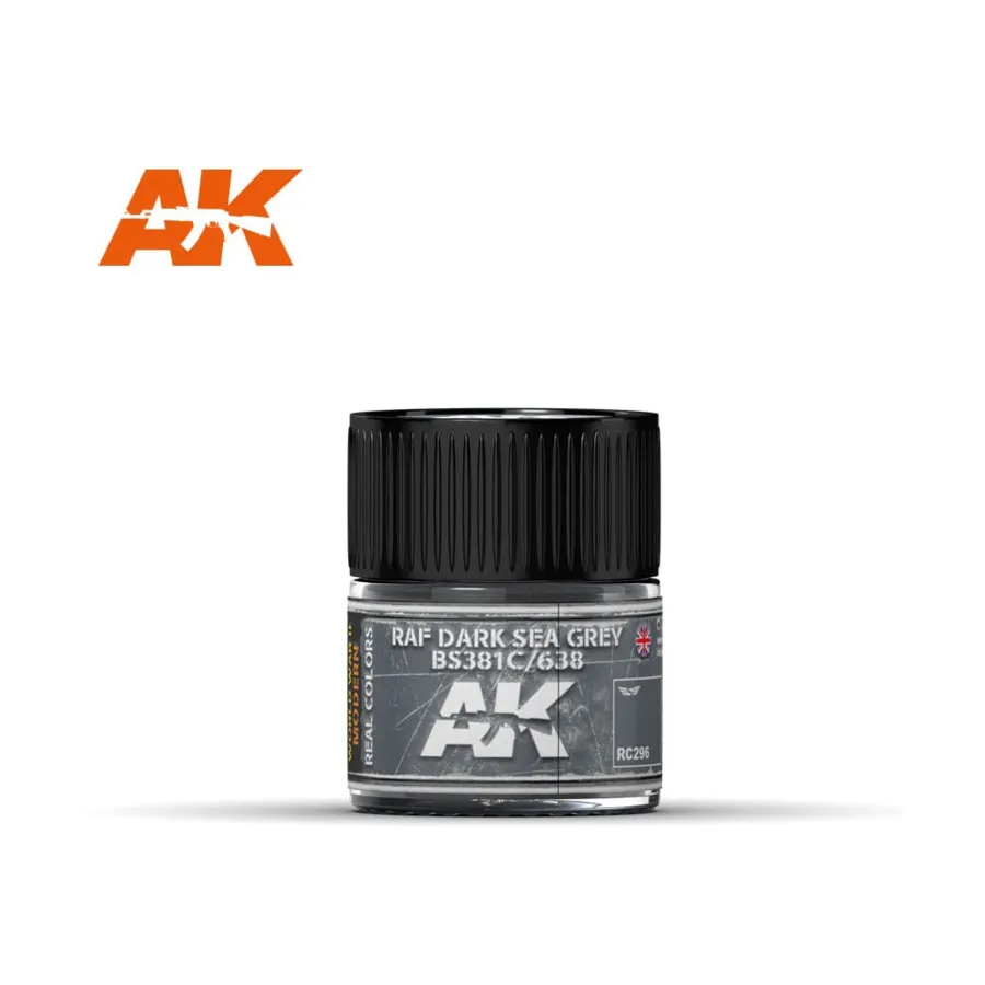 RAF Темно-Серый Морской, Paint - Real Color (AK-Interactive)
RAF Темно-Серый Морской, Paint - Real Color (AK-Interactive)