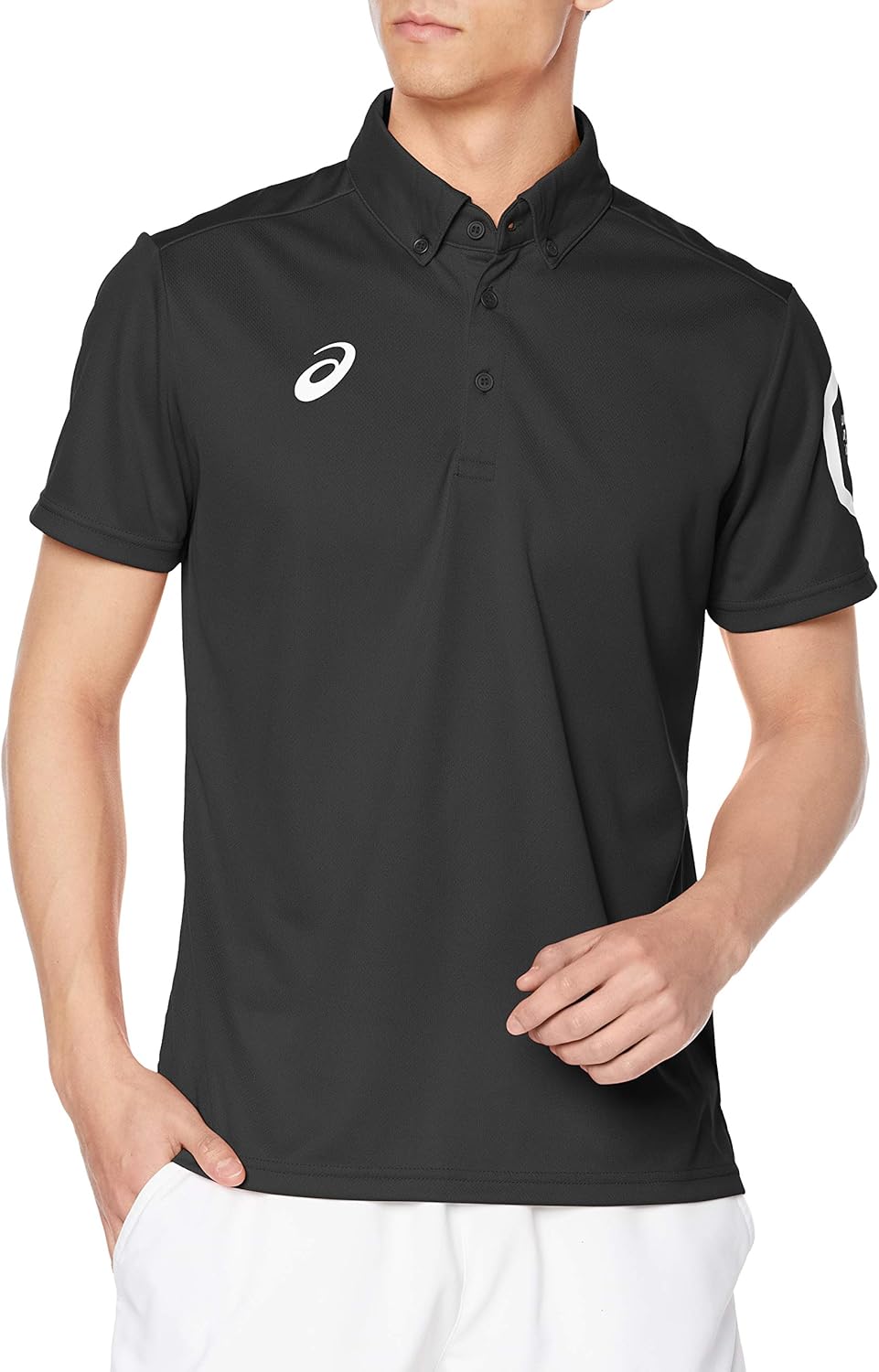 Мужская рубашка-поло ASICS 2031C268 на пуговицах, тренировочная одежда, черный
Мужская рубашка-поло ASICS 2031C268 на пуговицах, тренировочная одежда, черный