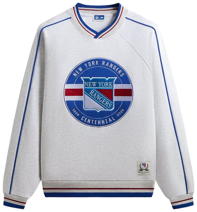 Свитшот Kith For The New York Rangers Centennial Nelson Crewneck, серый
Свитшот Kith For The New York Rangers Centennial Nelson Crewneck, серый