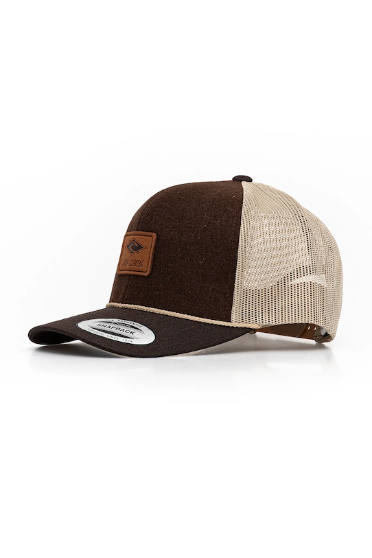 Бейсболка из смесовой шерсти Rip Curl, коричневый
Бейсболка из смесовой шерсти Rip Curl, коричневый