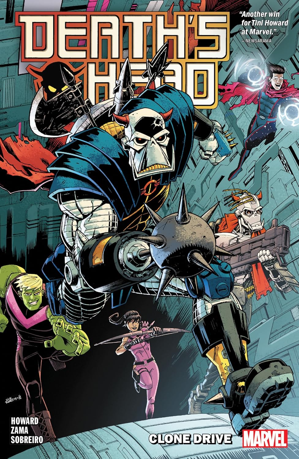 DEATH'S HEAD: CLONE DRIVE (Marvel Universe)
DEATH'S HEAD: CLONE DRIVE (Marvel Universe)