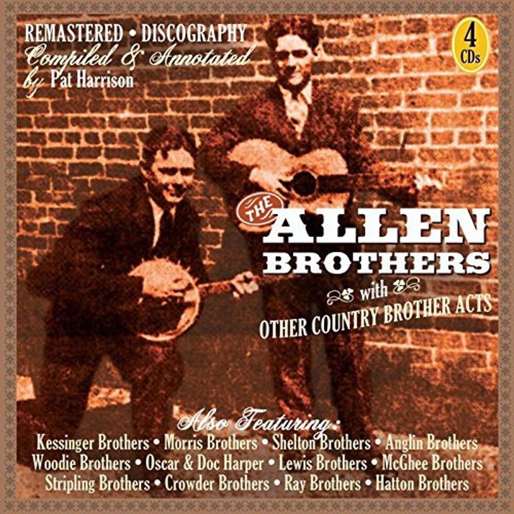 Диск CD The Allen Brothers With Other Country Brother Acts - Various Artists
Диск CD The Allen Brothers With Other Country Brother Acts - Various Artists
