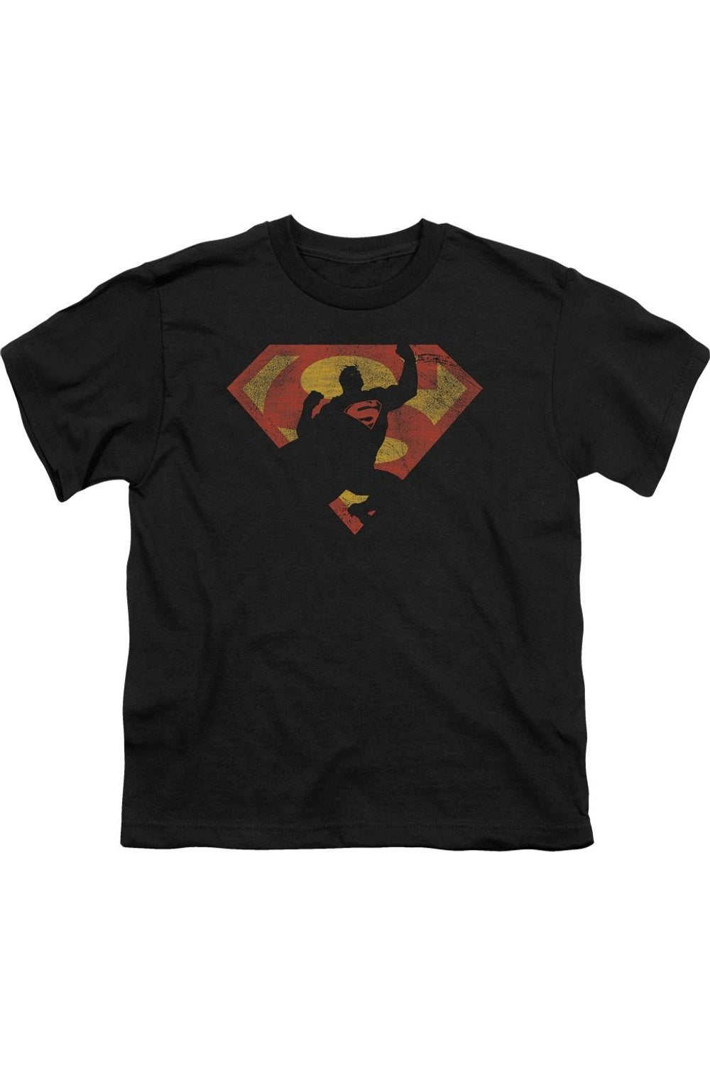 Футболка с коротким рукавом для детей с принтом щита Супермена Gildan, черный
Футболка с коротким рукавом для детей с принтом щита Супермена Gildan, черный